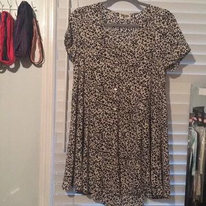Show Me Your MuMU leopard print dress size S